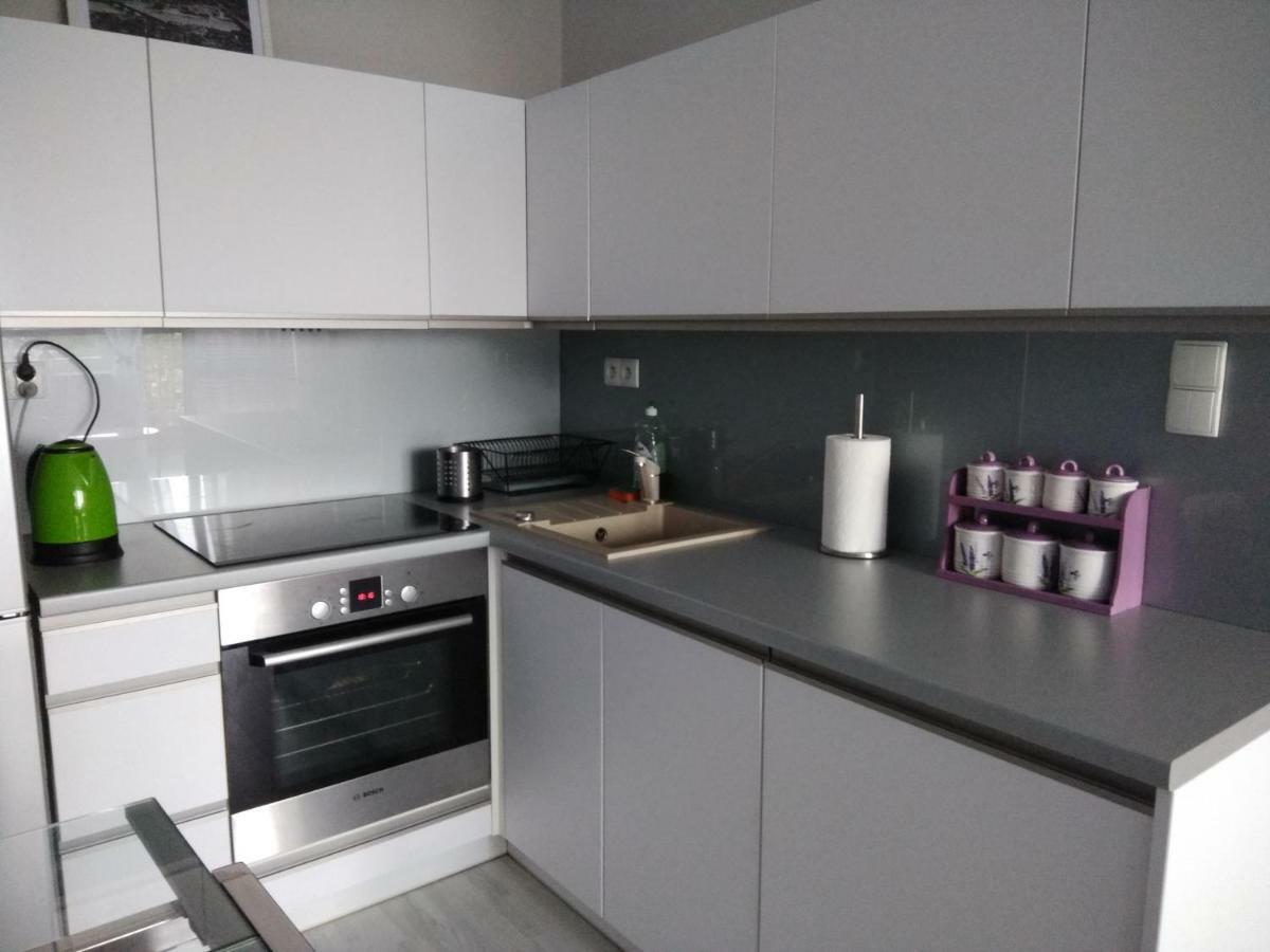 Apartment Plac Bankowy Warschau Buitenkant foto